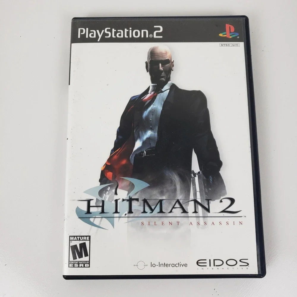 Hitman 2 Silent Assassin Sony PlayStation 2 PS2 Game SLUS-20374 Eidos NTSC U/C